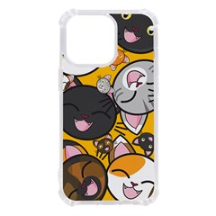 Cats-cute-kitty-kitties-kitten Iphone 13 Pro Tpu Uv Print Case by Ket1n9