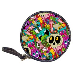 Crazy Illustrations & Funky Monster Pattern Classic 20-cd Wallets by Ket1n9