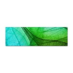 Sunlight Filtering Through Transparent Leaves Green Blue Sticker Bumper (100 pack) Front