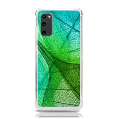 Sunlight Filtering Through Transparent Leaves Green Blue Samsung Galaxy S20 6 2 Inch Tpu Uv Case by Ket1n9