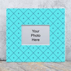 Pattern-background-texture White Wall Photo Frame 5  X 7 