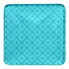 Pattern-background-texture Square Glass Fridge Magnet (4 Pack)