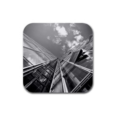 Architecture-skyscraper Rubber Square Coaster (4 Pack) by Ket1n9