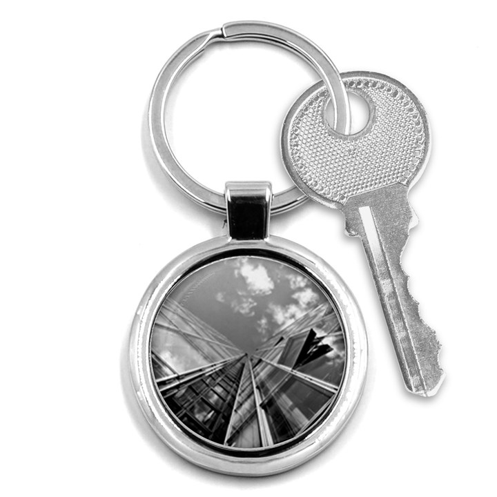 Architecture-skyscraper Key Chain (Round)