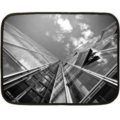 Architecture-skyscraper Two Sides Fleece Blanket (mini) by Ket1n9