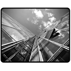 Architecture-skyscraper Two Sides Fleece Blanket (medium) by Ket1n9