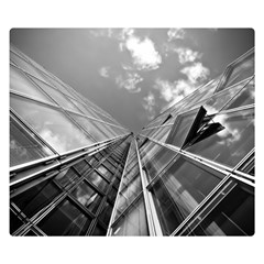 Architecture-skyscraper Two Sides Premium Plush Fleece Blanket (small) by Ket1n9