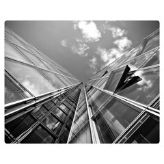 Architecture-skyscraper Two Sides Premium Plush Fleece Blanket (medium) by Ket1n9