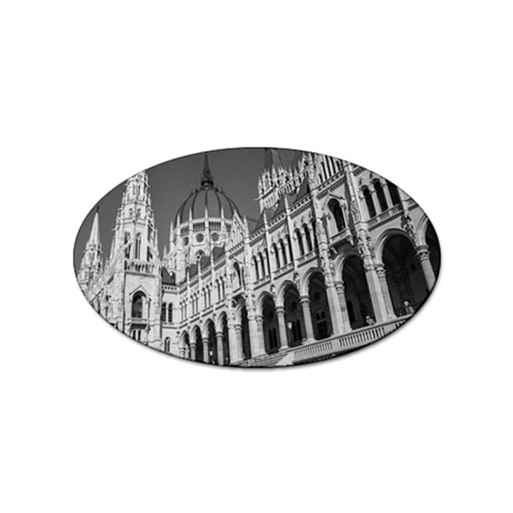 Architecture-parliament-landmark Sticker (Oval)