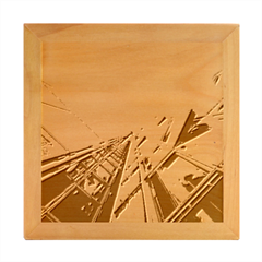 Architecture-skyscraper Wood Photo Frame Cube by Ket1n9