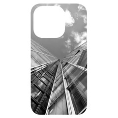 Architecture-skyscraper Iphone 14 Pro Black Uv Print Case by Ket1n9