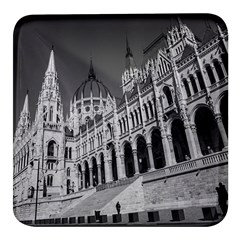 Architecture-parliament-landmark Square Glass Fridge Magnet (4 Pack) by Ket1n9