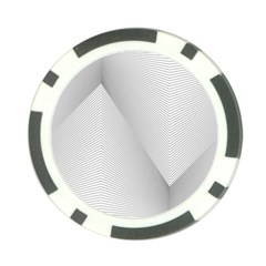 Background-pattern-stripe Poker Chip Card Guard by Ket1n9