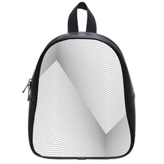 Background-pattern-stripe School Bag (small) by Ket1n9