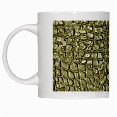 Aligator-skin White Mug by Ket1n9