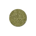 Aligator-skin Golf Ball Marker (10 pack) Front