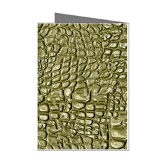 Aligator-skin Mini Greeting Cards (pkg Of 8) by Ket1n9