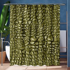 Aligator-skin Shower Curtain 60  X 72  (medium)  by Ket1n9