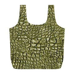 Aligator-skin Full Print Recycle Bag (l) by Ket1n9