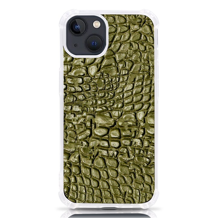 Aligator-skin iPhone 13 TPU UV Print Case