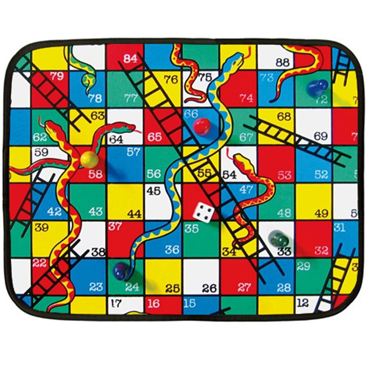 Snakes And Ladders Fleece Blanket (Mini)