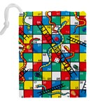 Snakes And Ladders Drawstring Pouch (5XL) Back