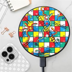 Snakes And Ladders Wireless Fast Charger(black) by Ket1n9