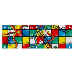 Snakes And Ladders Banner And Sign 6  X 2  by Ket1n9