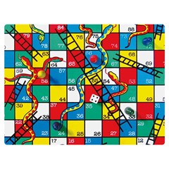 Snakes And Ladders Premium Plush Fleece Blanket (extra Small) by Ket1n9