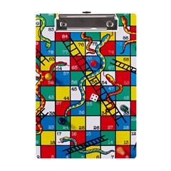 Snakes And Ladders A5 Acrylic Clipboard by Ket1n9