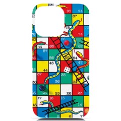 Snakes And Ladders Iphone 14 Pro Max Black Uv Print Case by Ket1n9