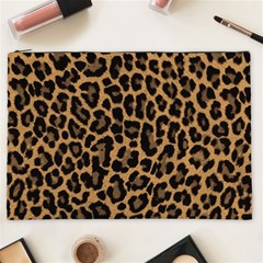 Tiger Skin Art Pattern Cosmetic Bag (xxl) by Ket1n9