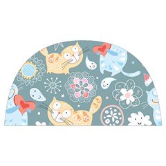 Cute Cat Background Pattern Anti Scalding Pot Cap by Ket1n9