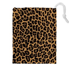 Tiger Skin Art Pattern Drawstring Pouch (5xl) by Ket1n9