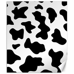 Animal-print-black-and-white-black Canvas 20  X 24  by Ket1n9