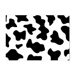 Animal-print-black-and-white-black Crystal Sticker (a4) by Ket1n9