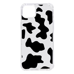 Animal-print-black-and-white-black Iphone 14 Plus Tpu Uv Print Case by Ket1n9