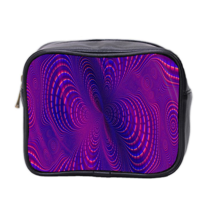 Abstract-fantastic-fractal-gradient Mini Toiletries Bag (Two Sides)