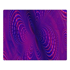 Abstract-fantastic-fractal-gradient Two Sides Premium Plush Fleece Blanket (large) by Ket1n9