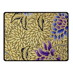 Traditional Art Batik Pattern Fleece Blanket (small) by Ket1n9