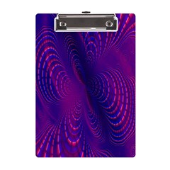 Abstract-fantastic-fractal-gradient A5 Acrylic Clipboard by Ket1n9