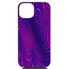 Abstract-fantastic-fractal-gradient Iphone 14 Black Uv Print Case by Ket1n9