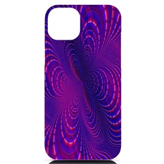 Abstract-fantastic-fractal-gradient Iphone 14 Plus Black Uv Print Case by Ket1n9