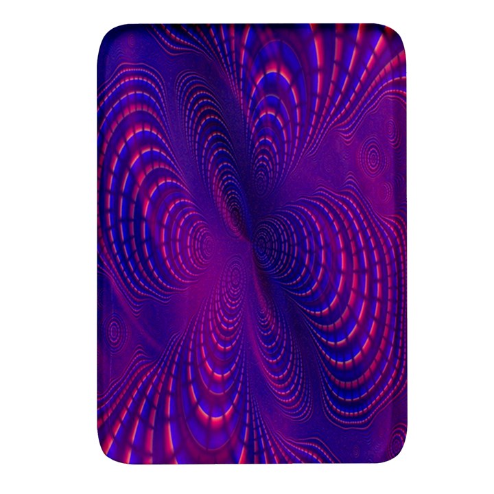 Abstract-fantastic-fractal-gradient Rectangular Glass Fridge Magnet (4 pack)