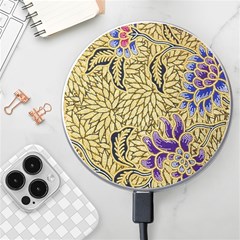 Traditional Art Batik Pattern Wireless Fast Charger(white) by Ket1n9