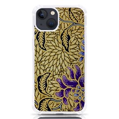 Traditional Art Batik Pattern Iphone 13 Tpu Uv Print Case by Ket1n9