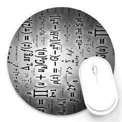 Science Formulas Round Mousepad by Ket1n9