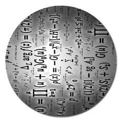 Science Formulas Magnet 5  (round)