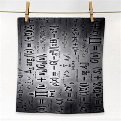 Science Formulas Face Towel