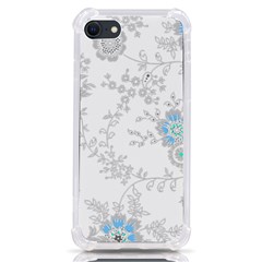 Traditional Art Batik Flower Pattern Iphone Se by Ket1n9